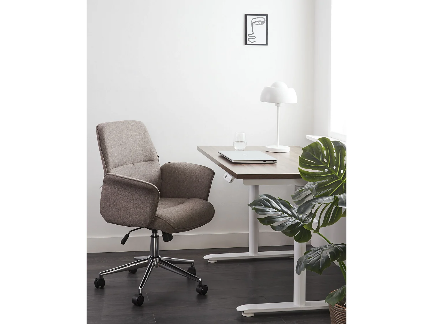 Chaise de bureau RAVISHING Marron