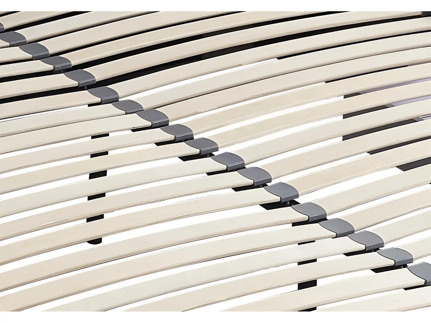 Lit Becky/160x200/Tissu-Gris