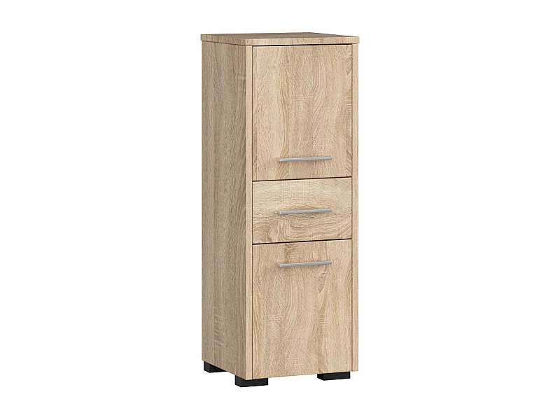 Mobile bagno AKORD Sonoma Quercia 30 cm 2 ante 1 cassetto 30x30x85 cm