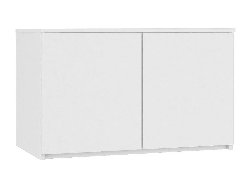 Witte Bovenbouw Kastuitbreiding S90 - 90x55x51 cm - 2 Deuren - Mat Wit - Zelfmontage - Bovenkastoplossing met 2 Planken - Pate Laminado