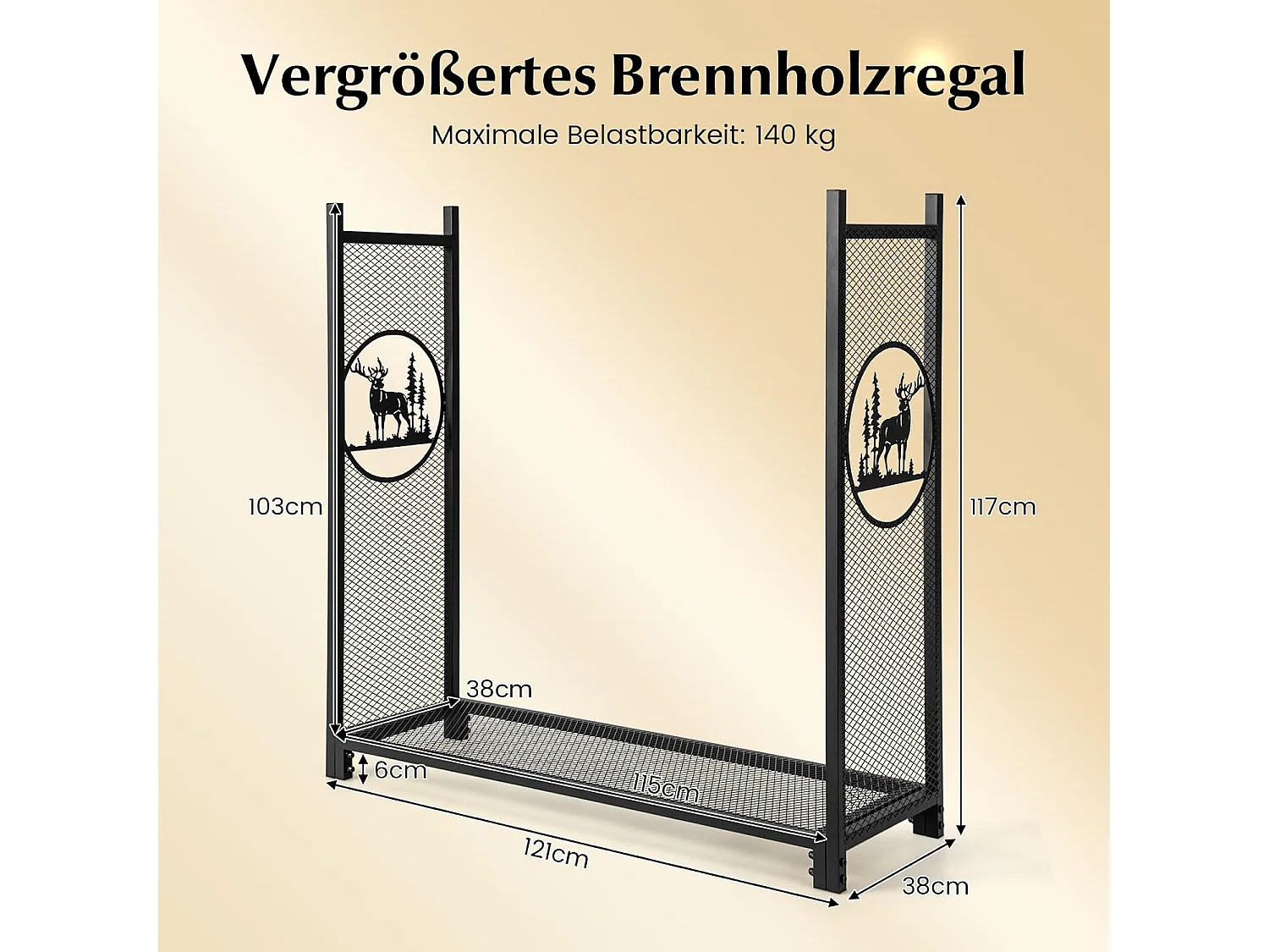 Kaminholzregal ZB33470DE