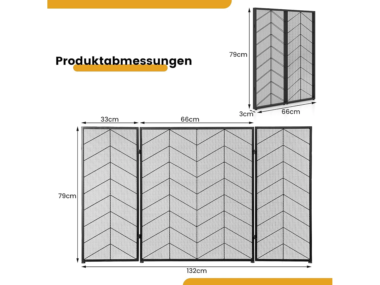 Kaminschutzgitter VH33395PW-MDE