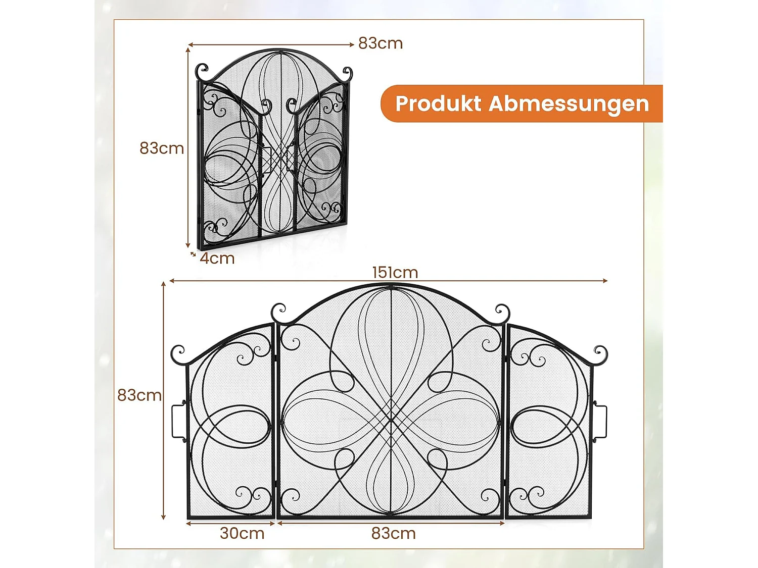 Kaminschutzgitter VH33394PWDE