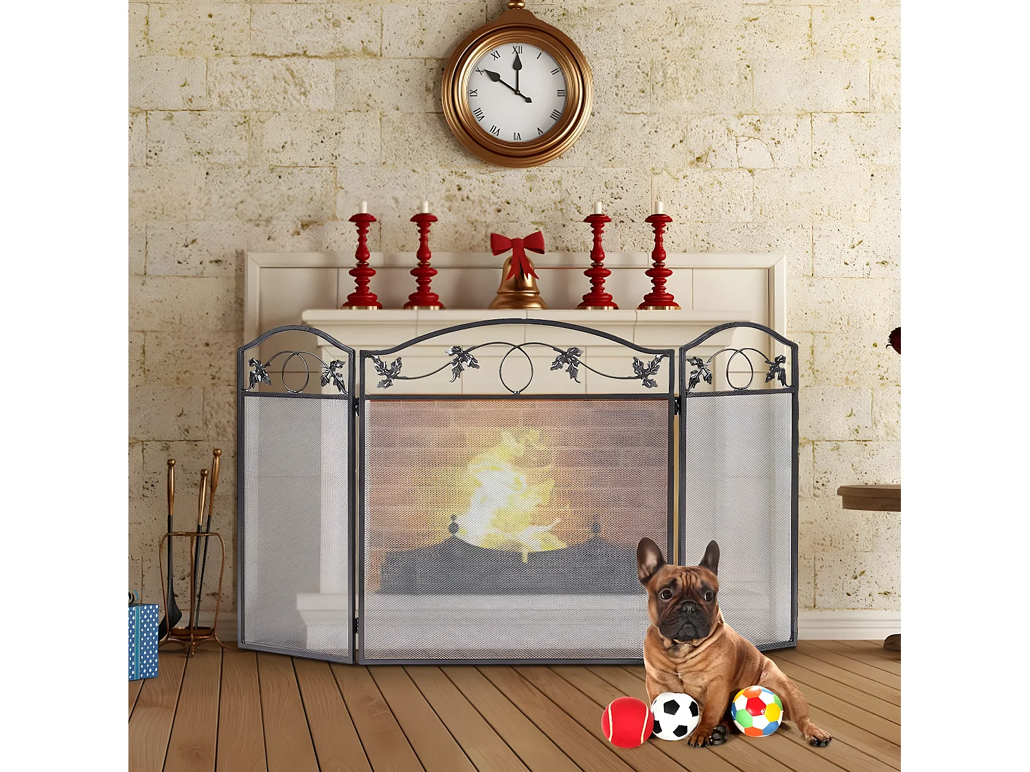 Funkenschutzgitter 3-teilig