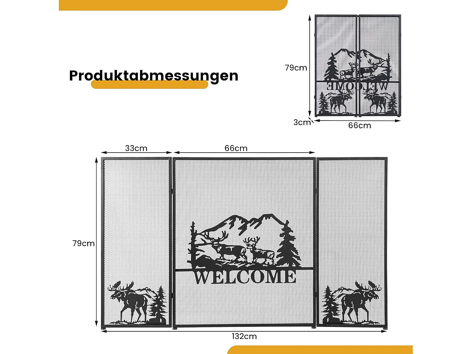 Kaminschutzgitter VH33395PW-NDE