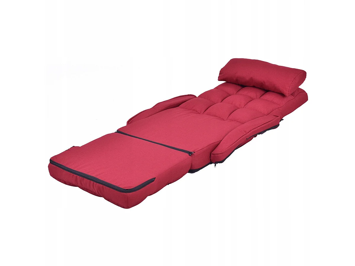 FAUTEUIL DE SOL CONVERTIBLE, CHAISE LONGUE, CANAPÉ-LIT
