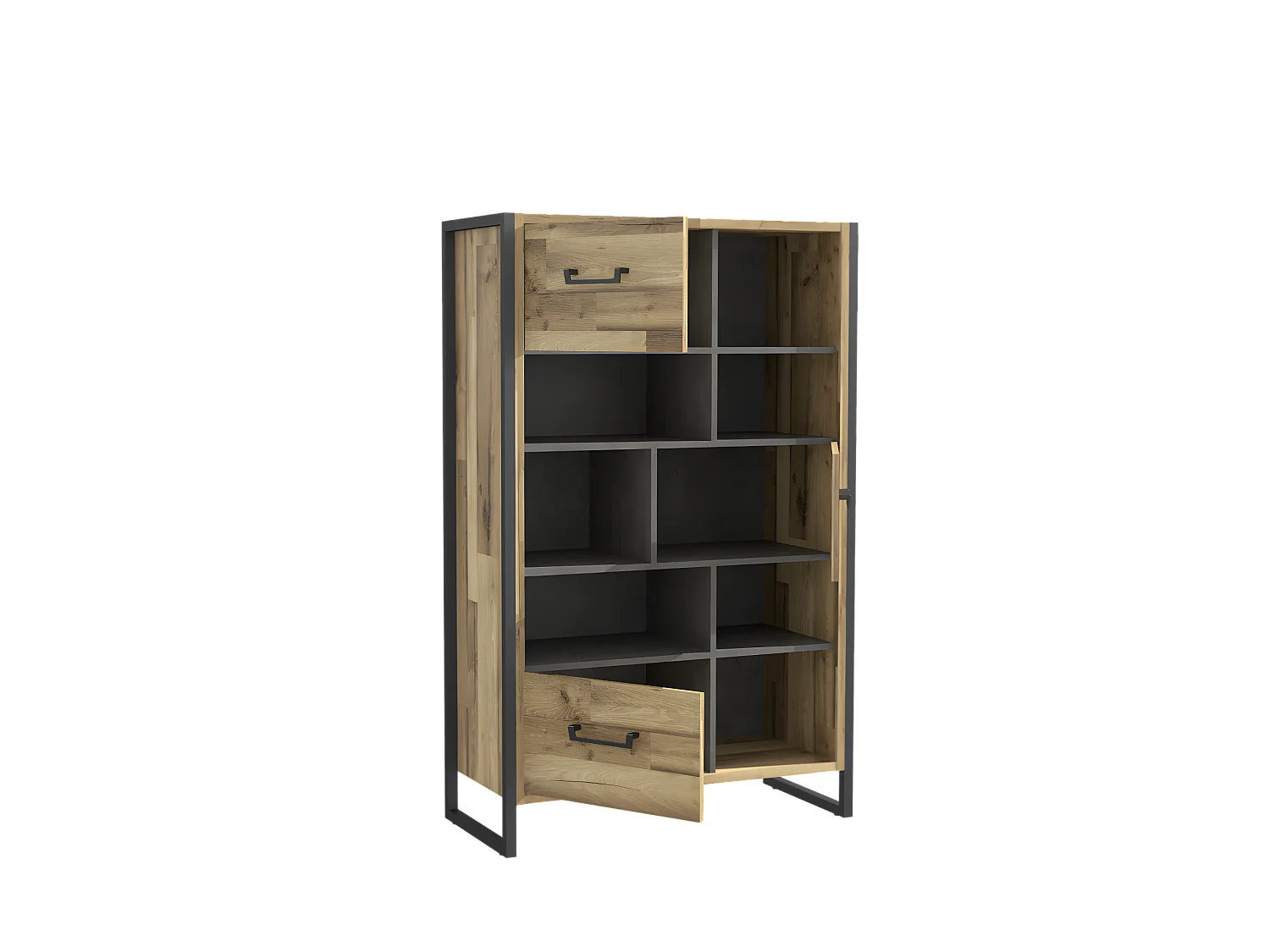 Libreria Hud/ Legno-marrone