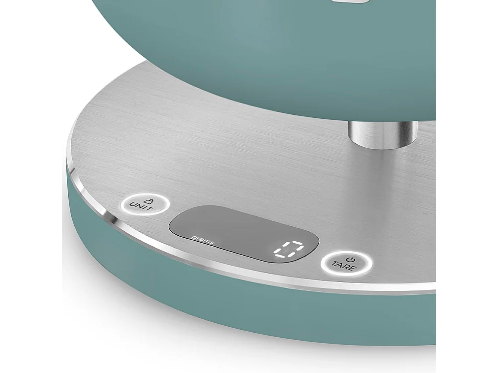 Smeg Bilancia da cucina Linea Collezione - Verde Smeraldo Opaco - KSC01EGMWW