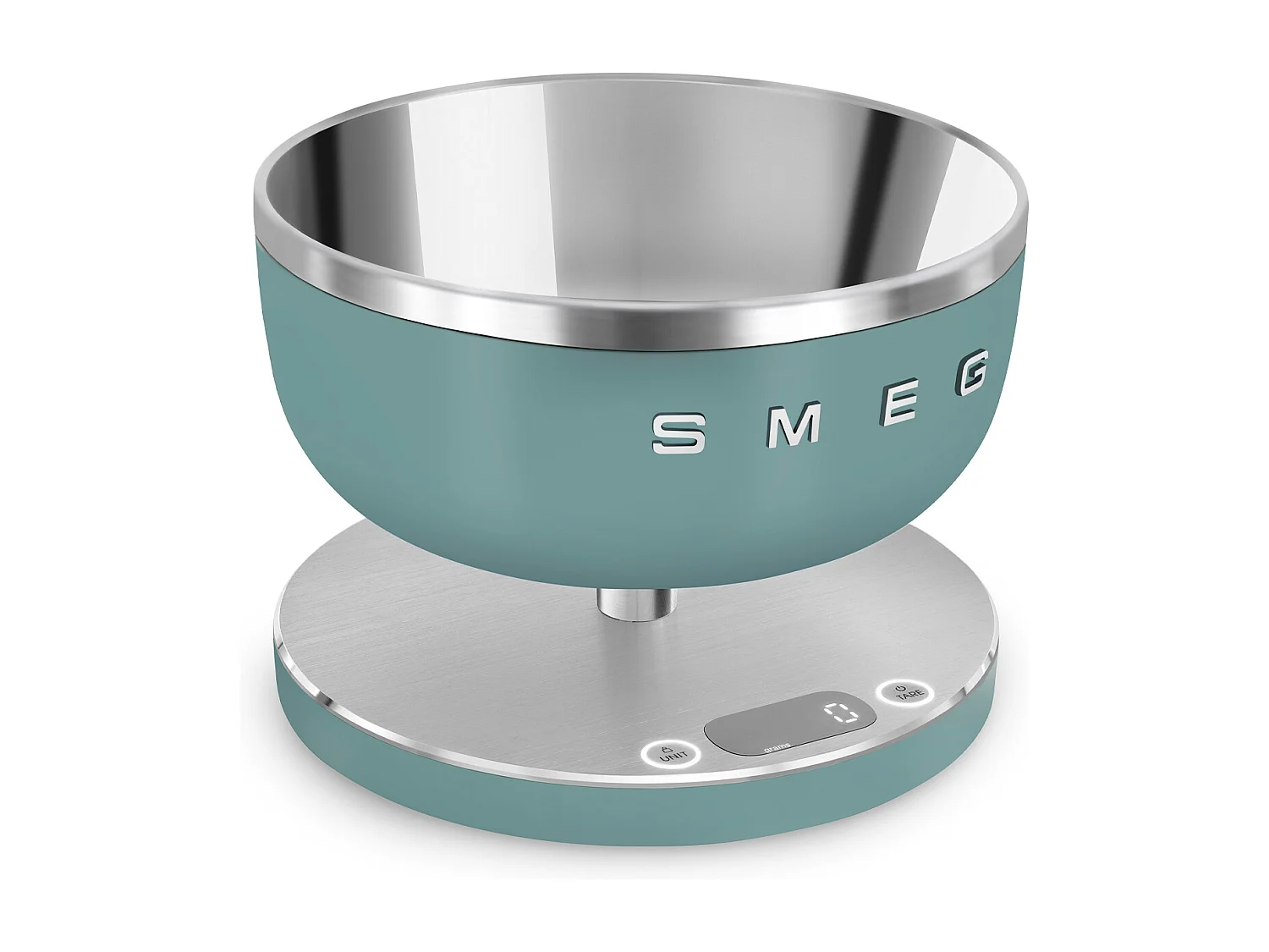 Smeg Bilancia da cucina Linea Collezione - Verde Smeraldo Opaco - KSC01EGMWW