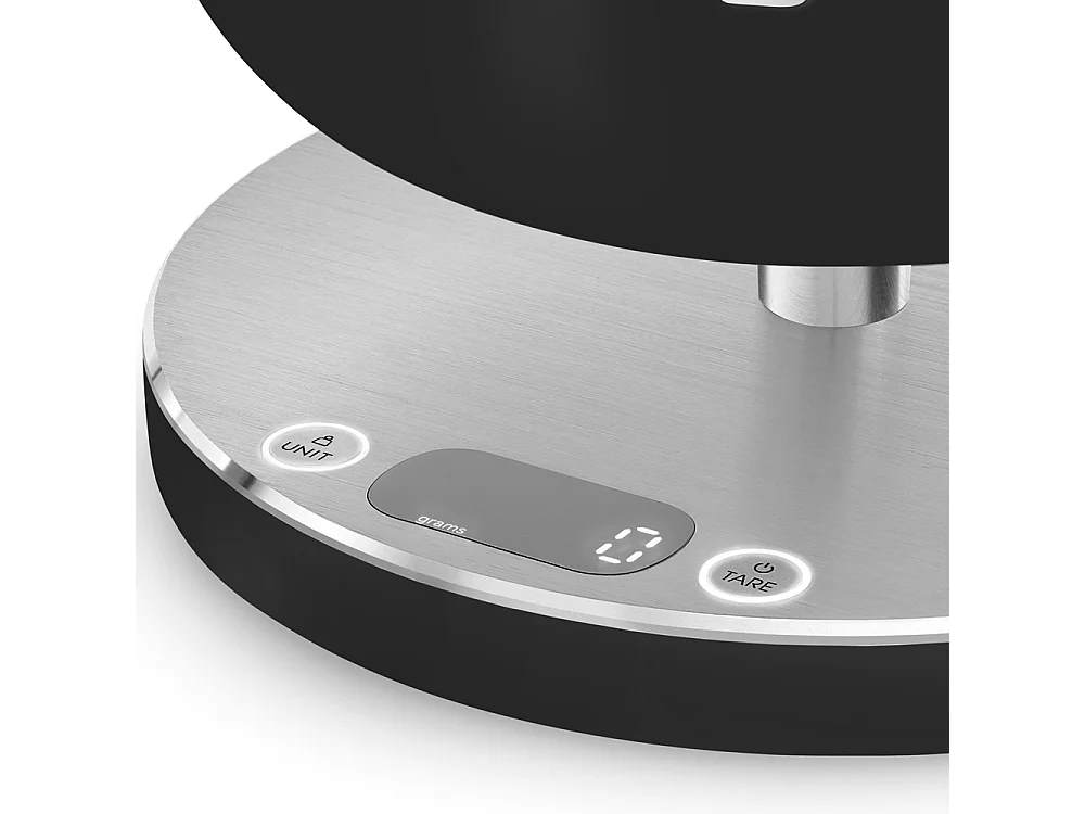 Smeg Bilancia da cucina Linea Collezione - Nero Opaco - KSC01BLMWW