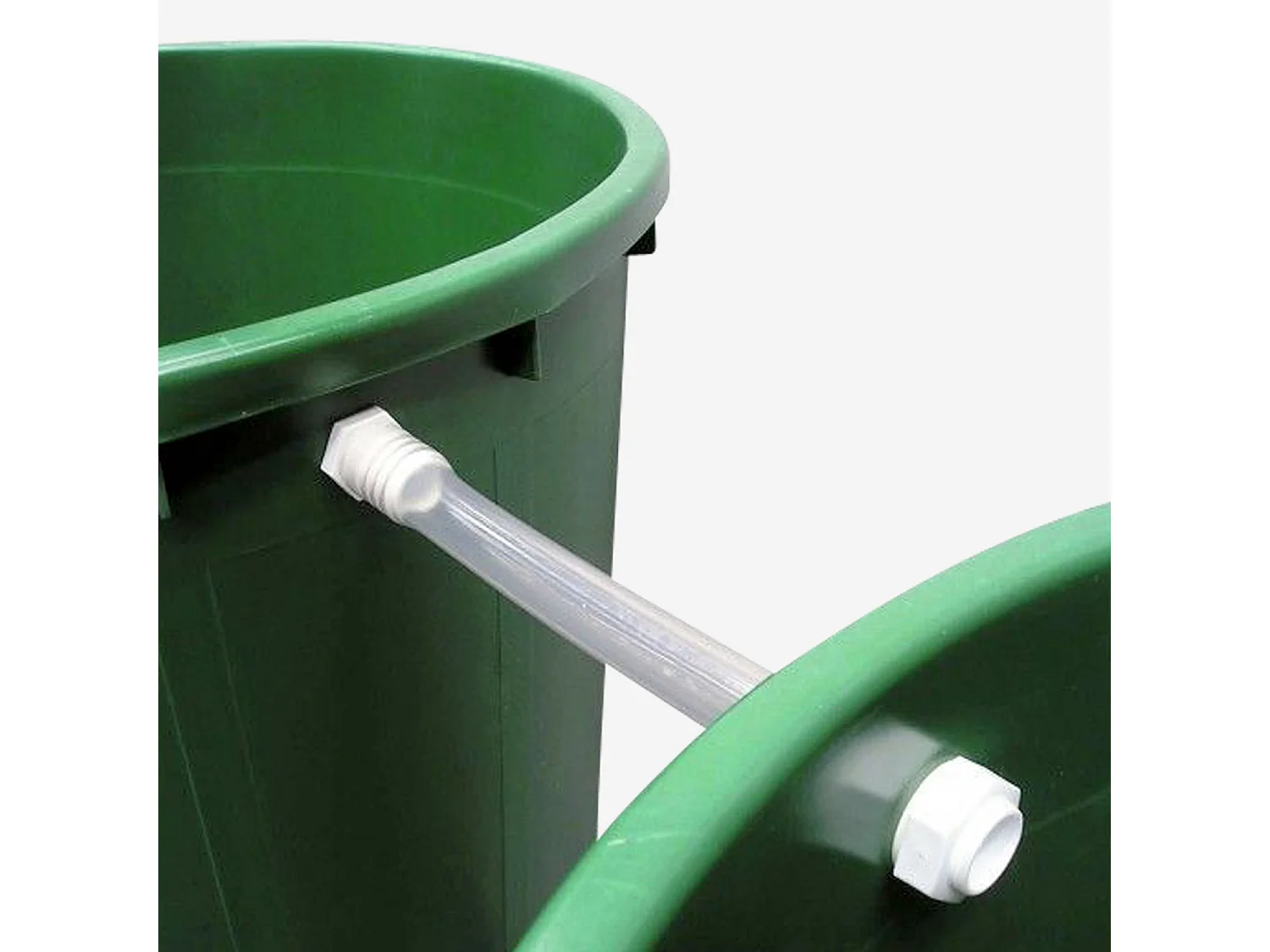 Kit de connexion pour récupérateurs d'eau mâle / mâle 20/27. L 20 x l 34 x H 4cm