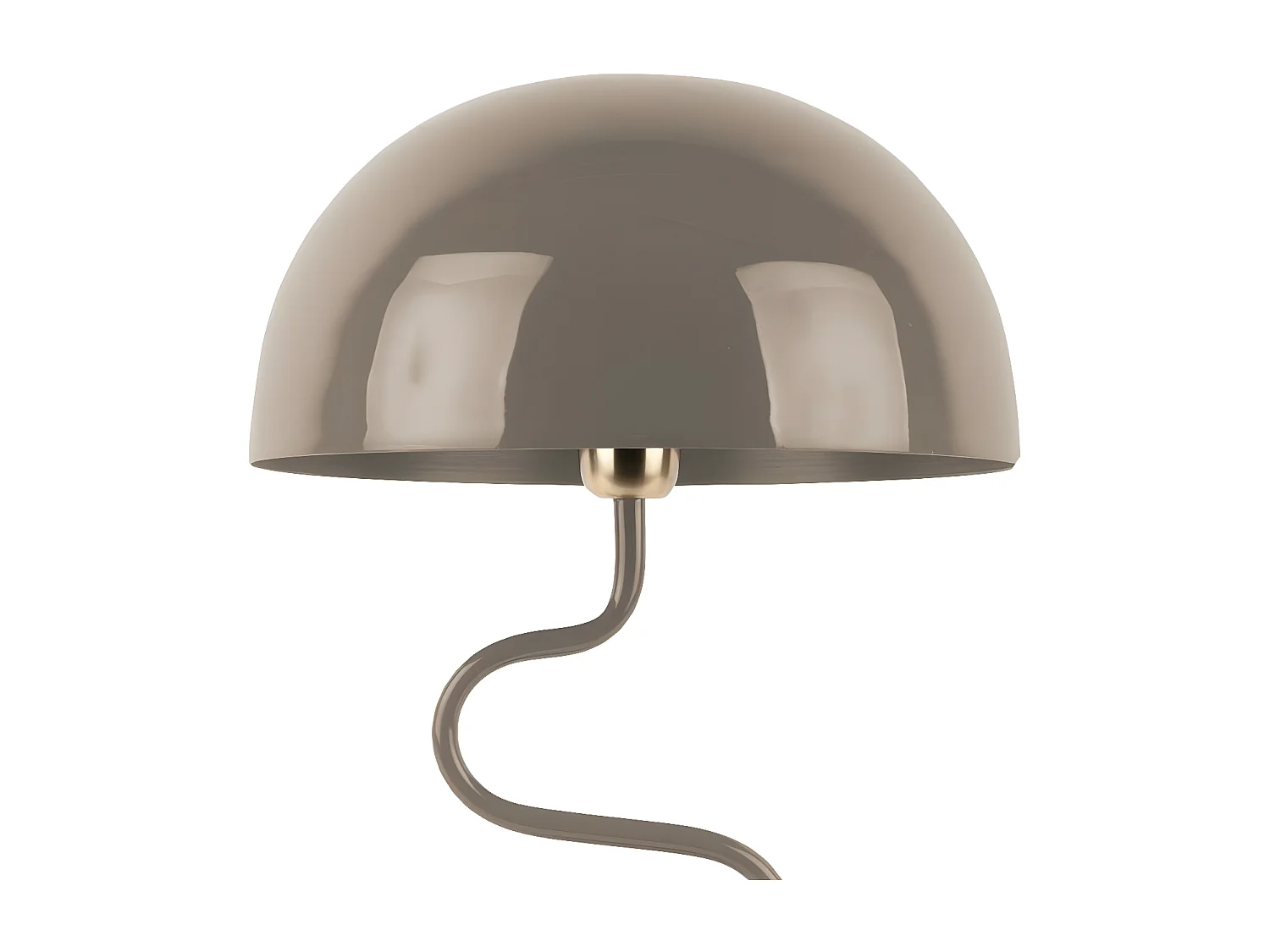 Twist - Lampe à poser en métal - Taupe