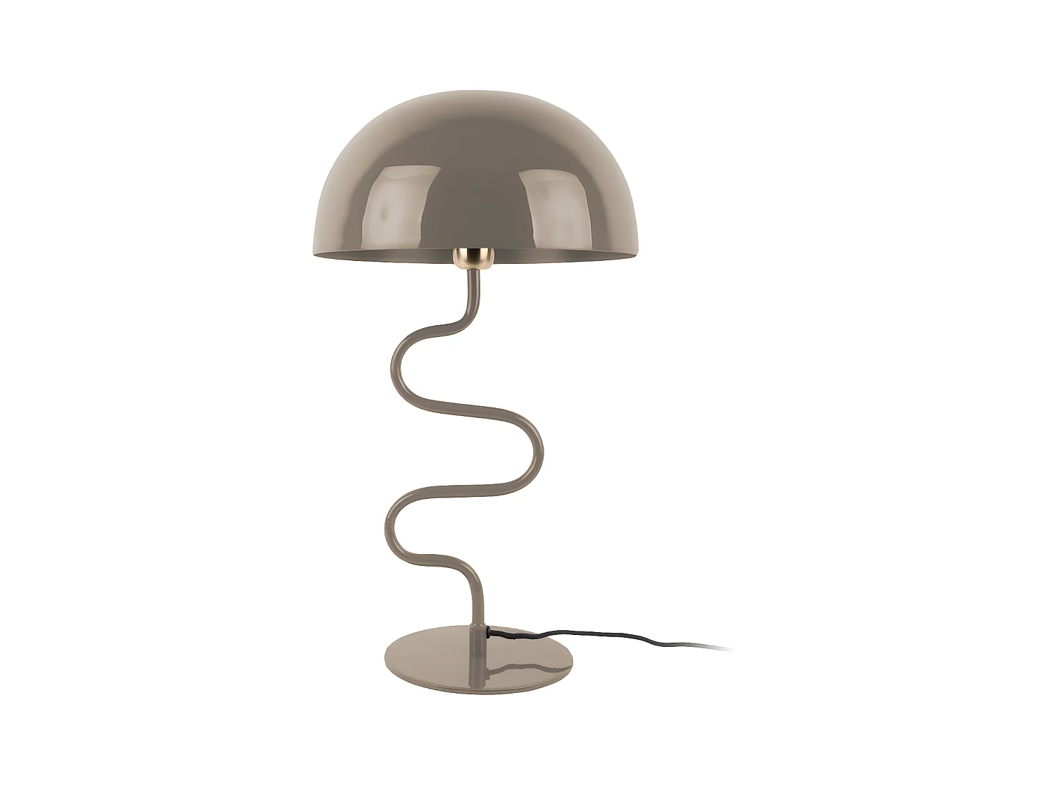 Twist - Lampe à poser en métal - Taupe