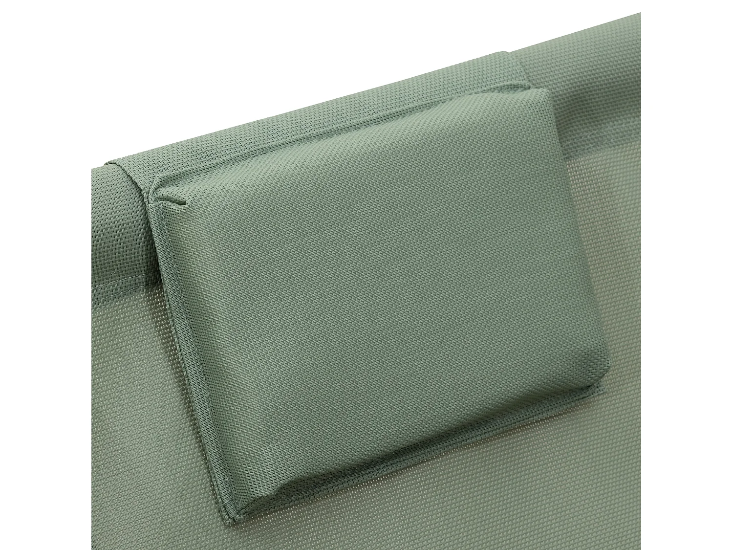 Conjunto de 2 cadeiras CYPRUS - textilene verde sálvia/estrutura verde sálvia