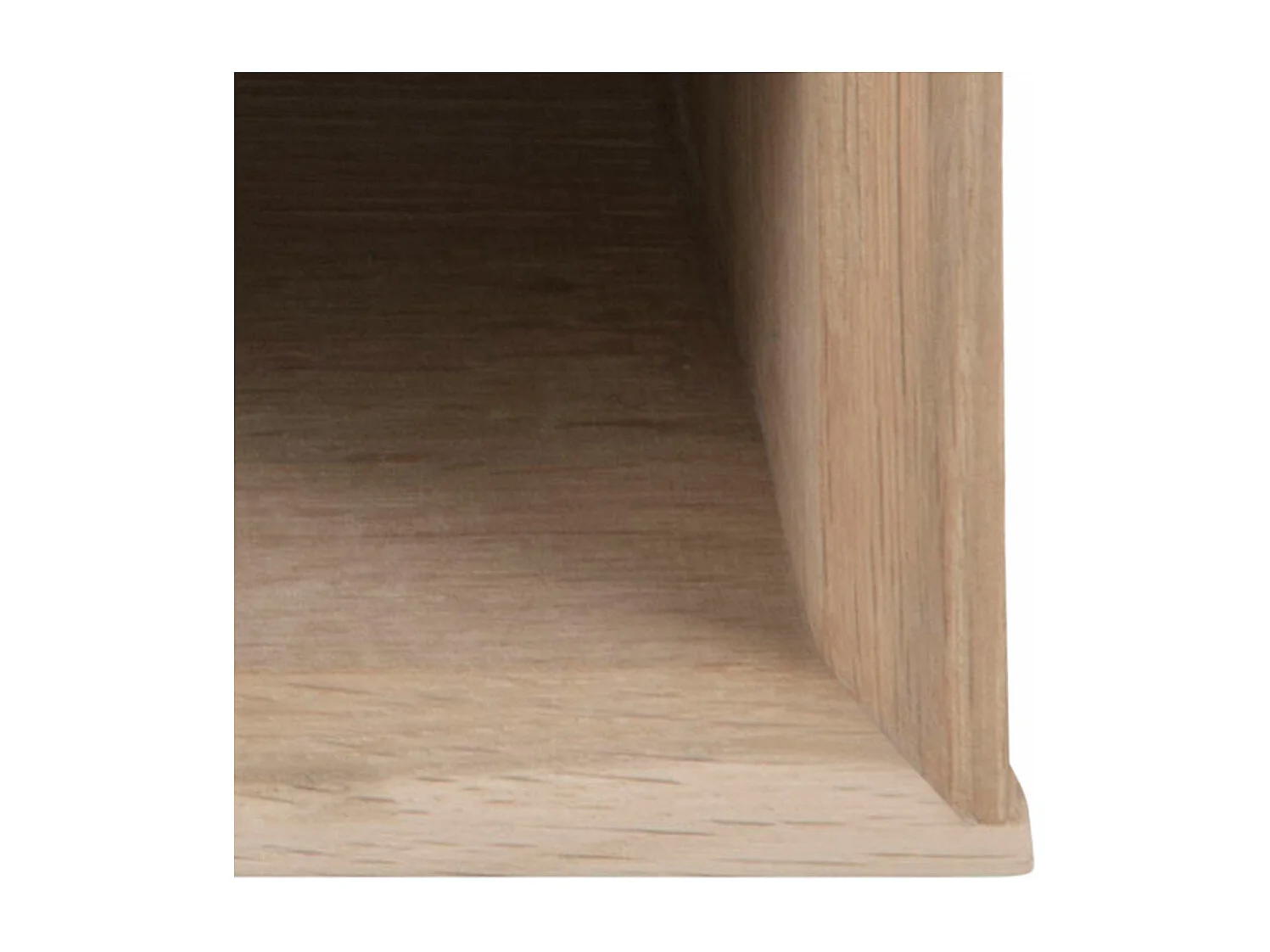 Chevet suspendu rectangulaire en bois 1 niche et 1 tiroir - CENTIOR