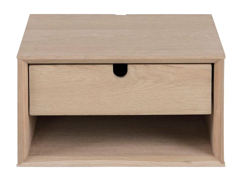 Century Nachttisch 1 Schublade weiß.