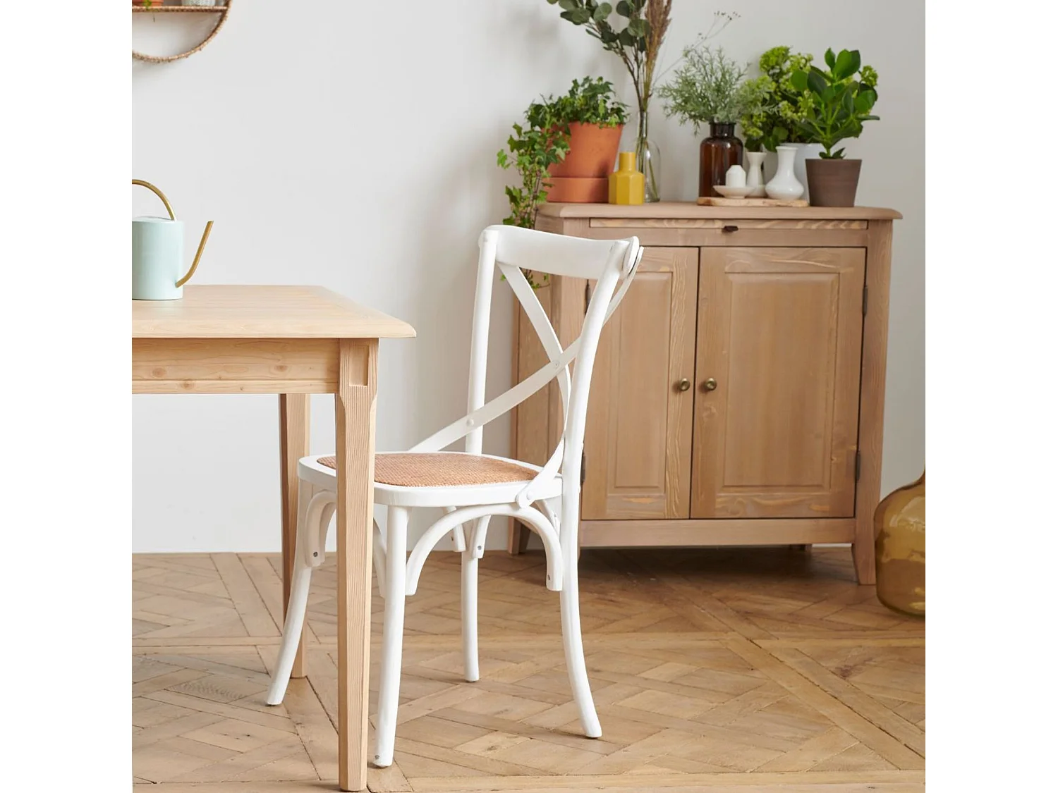 Chaises bistrot en rotin (lot de 2) - ESTAMINET