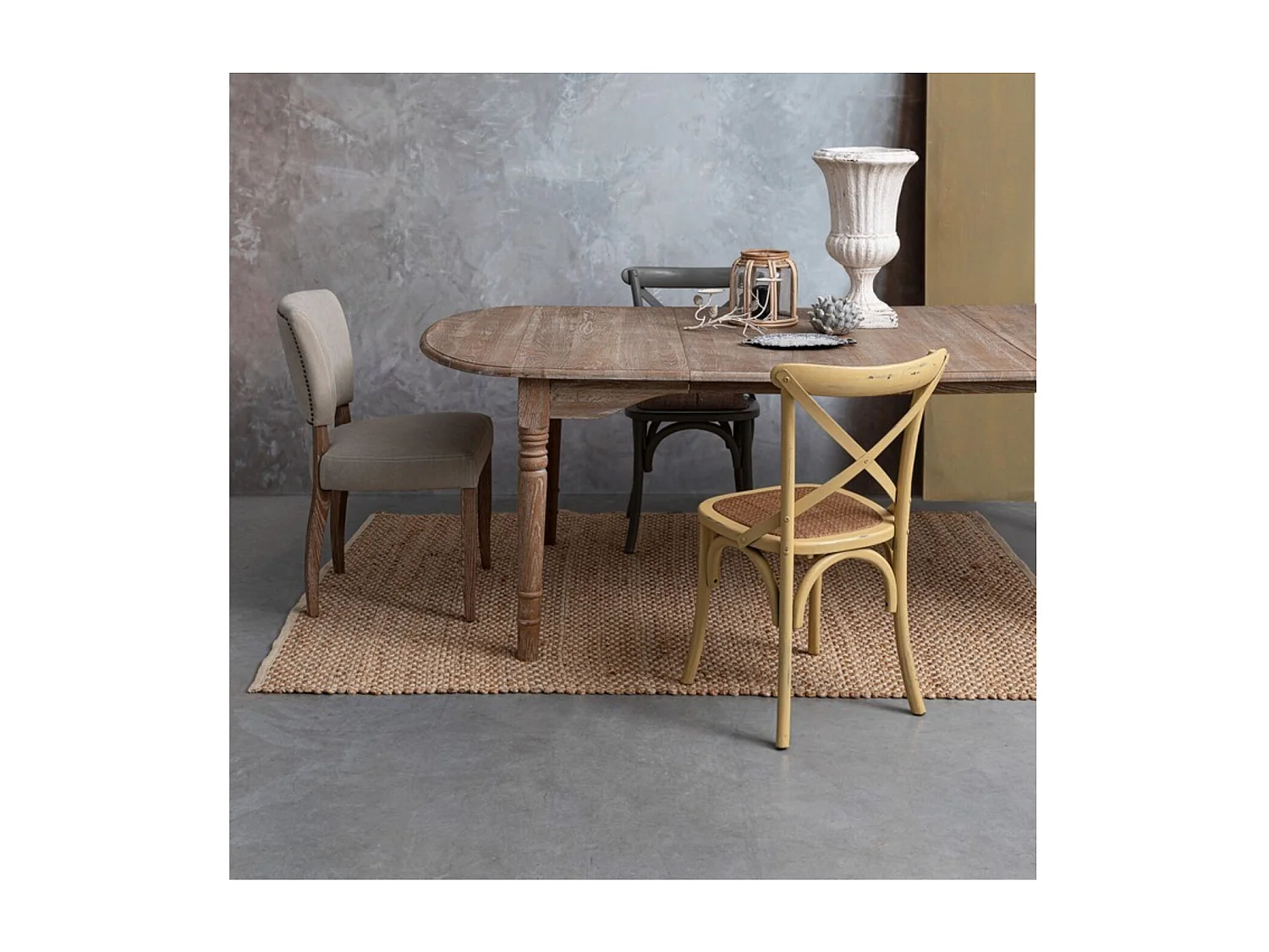 Chaises bistrot en rotin (lot de 2) - ESTAMINET