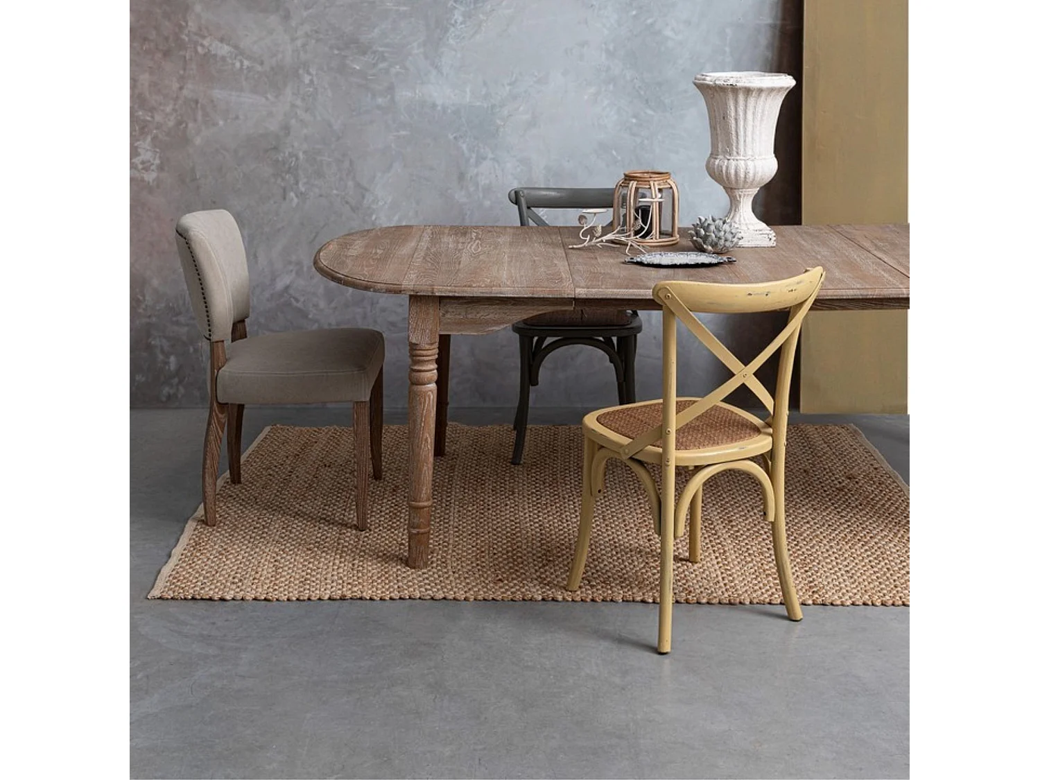 Chaises bistrot en rotin (lot de 2) - ESTAMINET