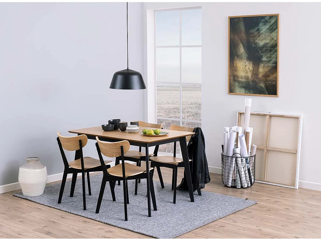 Roxby Esszimmerstuhl natur.