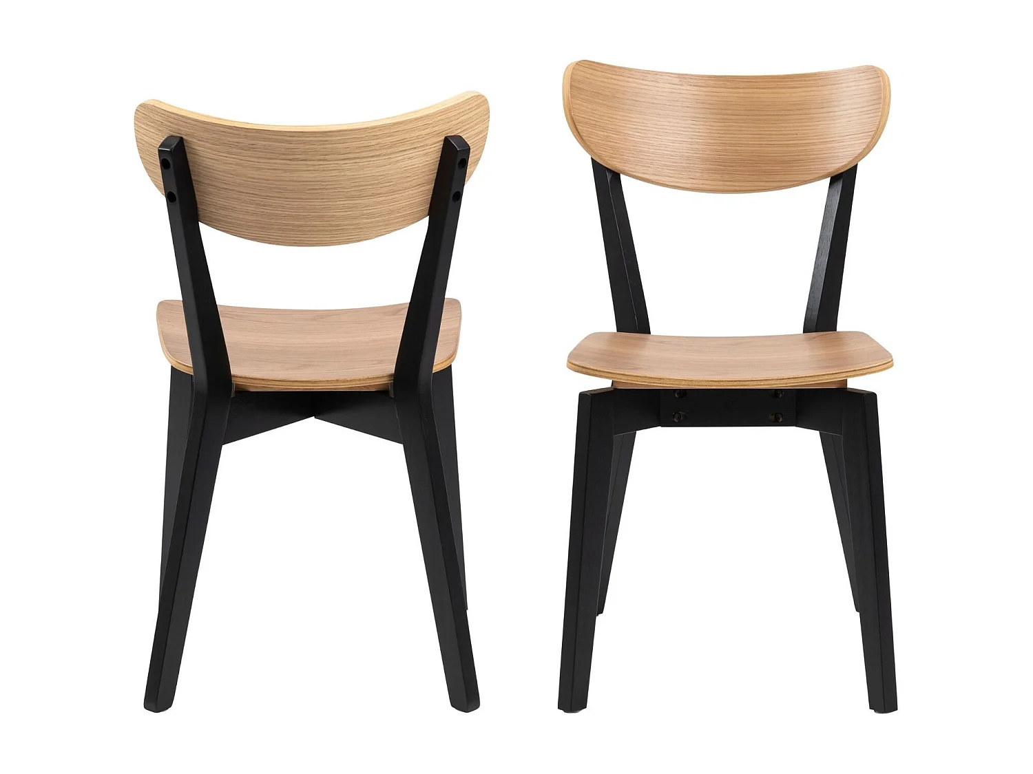 Sedia da pranzo Roxby naturale.