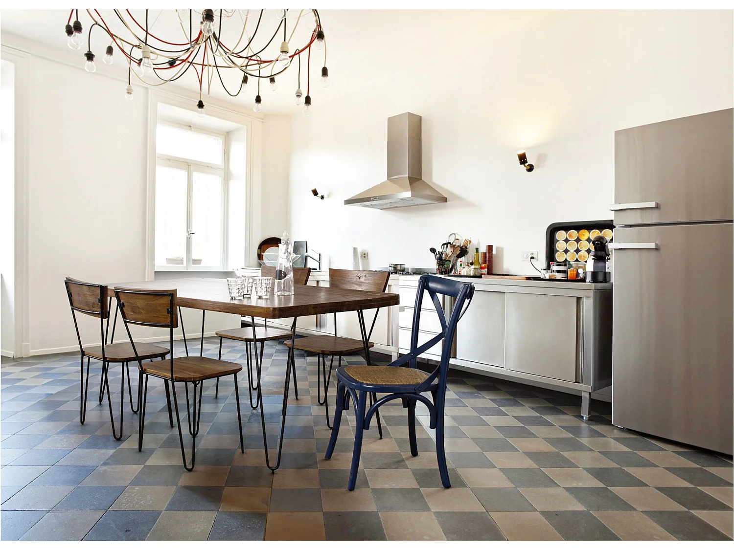 Chaises bistrot en rotin (lot de 2) - ESTAMINET