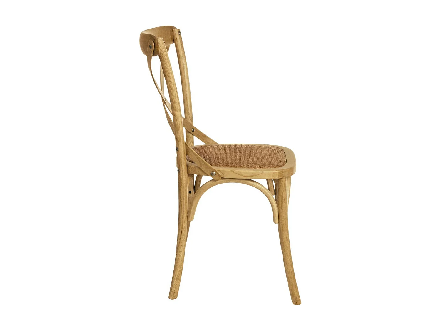 Chaises bistrot en rotin (lot de 2) - ESTAMINET