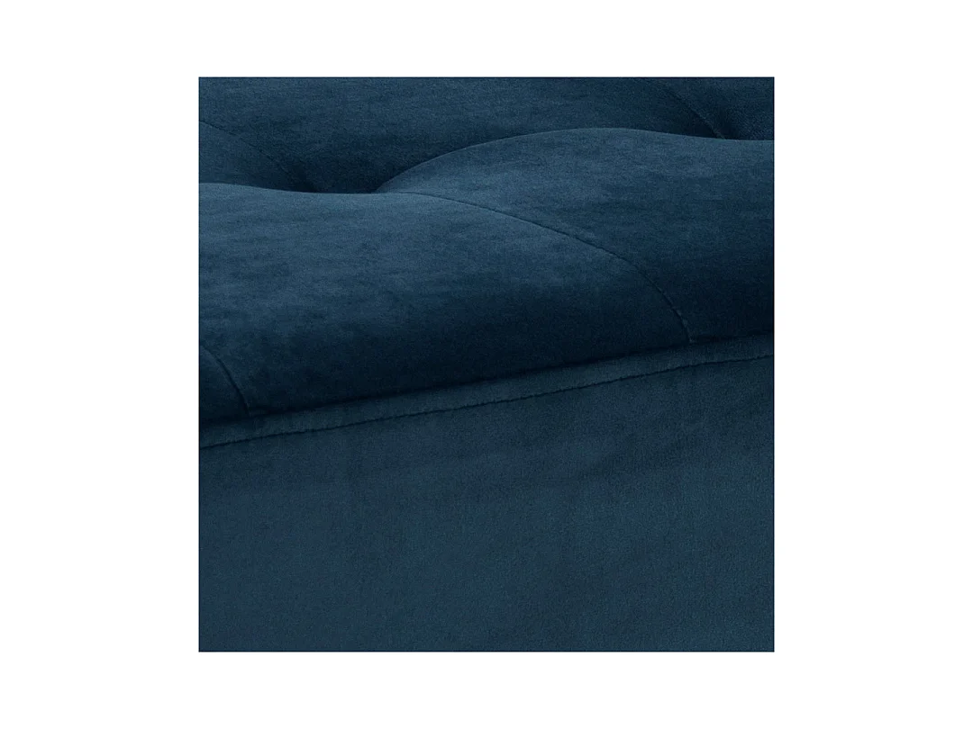 Glory banc velours bleu.