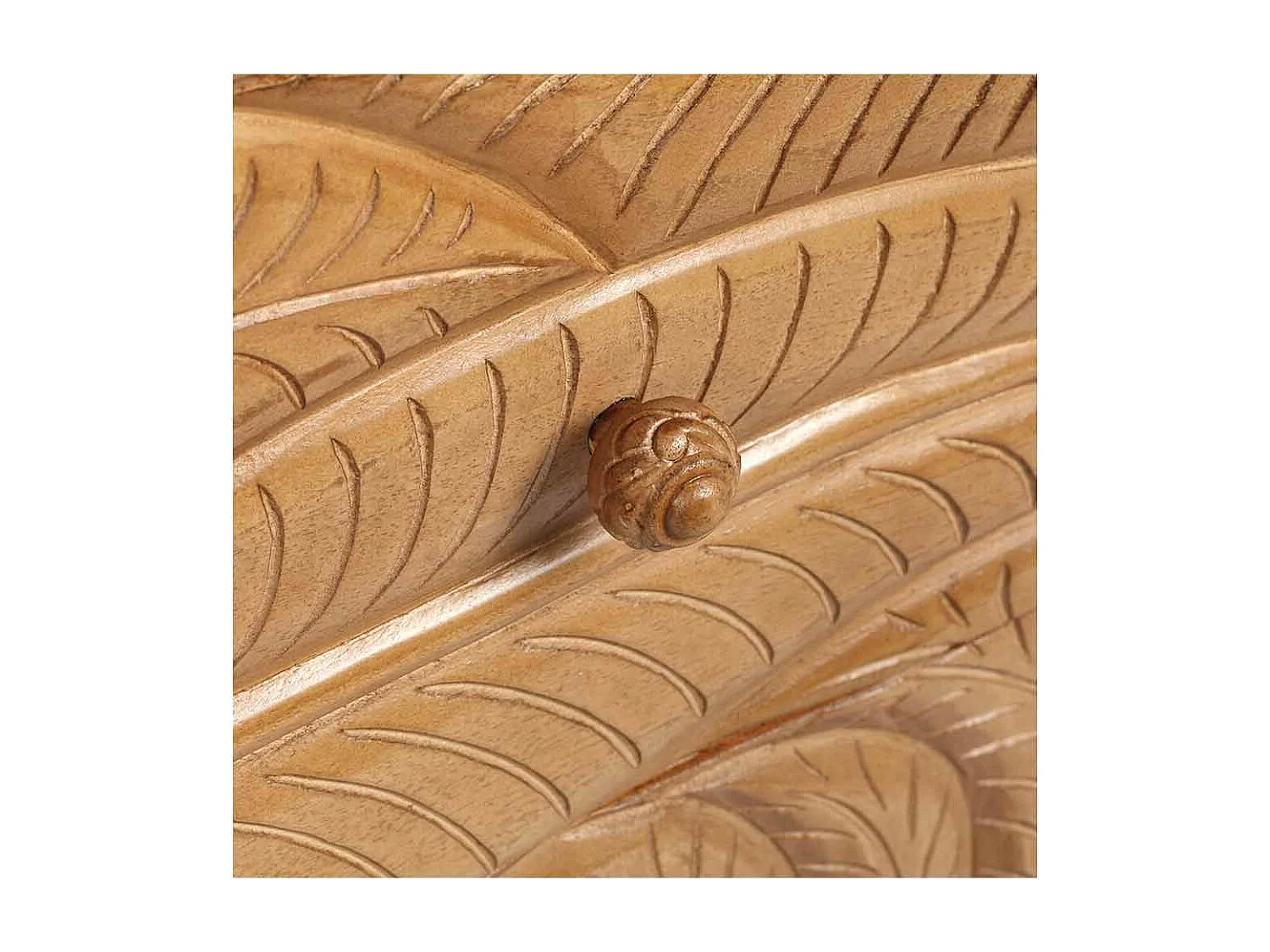 Commode sculptée 3 tiroirs | Manguier Floria