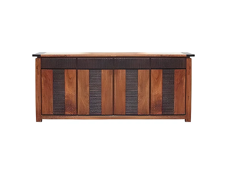 Buffet 4 Portes 4 Tiroirs | Acacia Moon