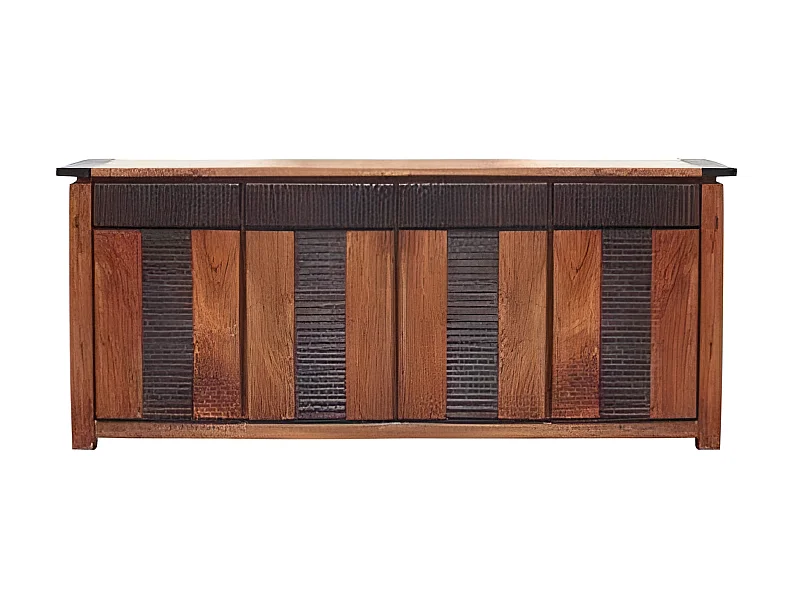 Buffet 4 Portes 4 Tiroirs | Acacia Moon