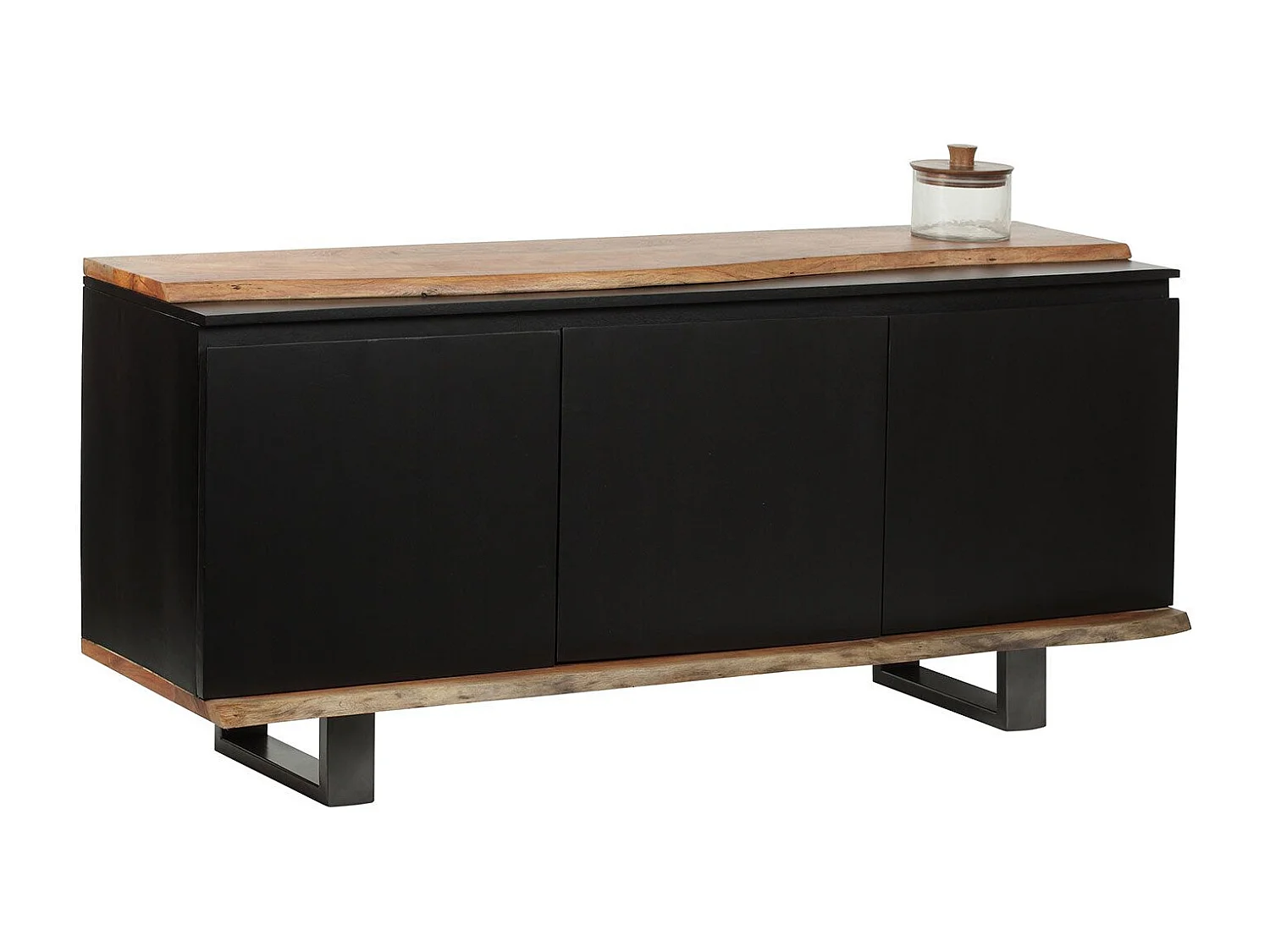 Buffet 3 portes | Acacia Black