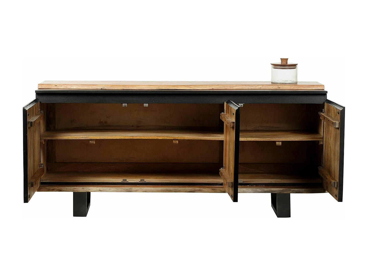 Buffet 3 portes | Acacia Black