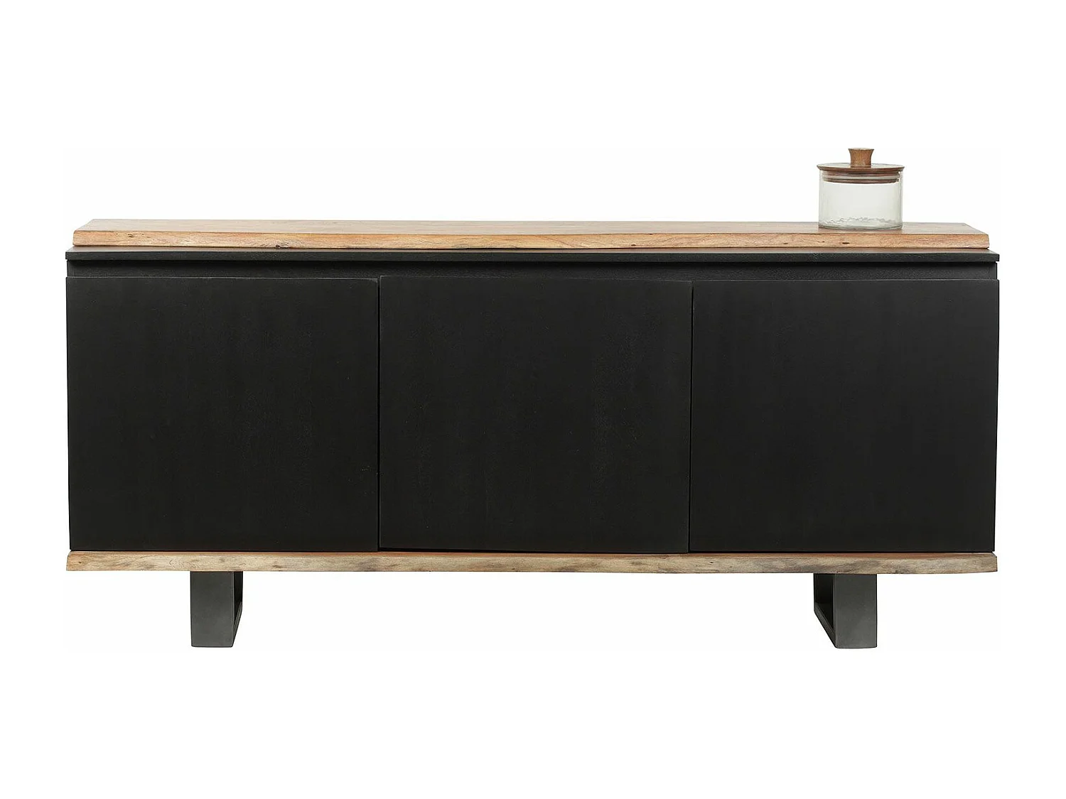 Buffet 3 portes | Acacia Black