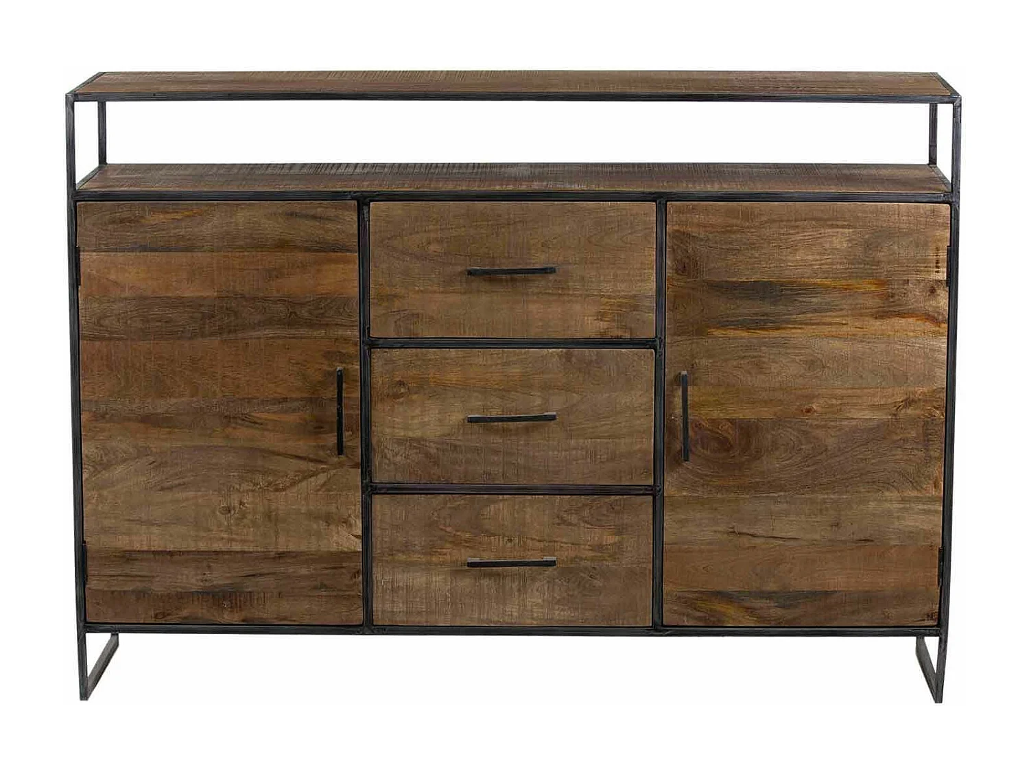 Buffet 2 portes 3 tiroirs | Manguier Stockholm