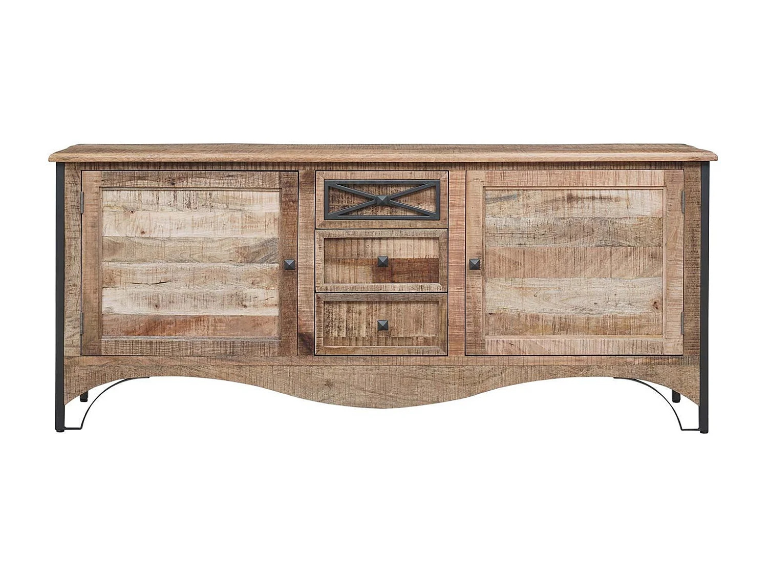 Buffet 2 portes 3 tiroirs | Manguier Pondicherry