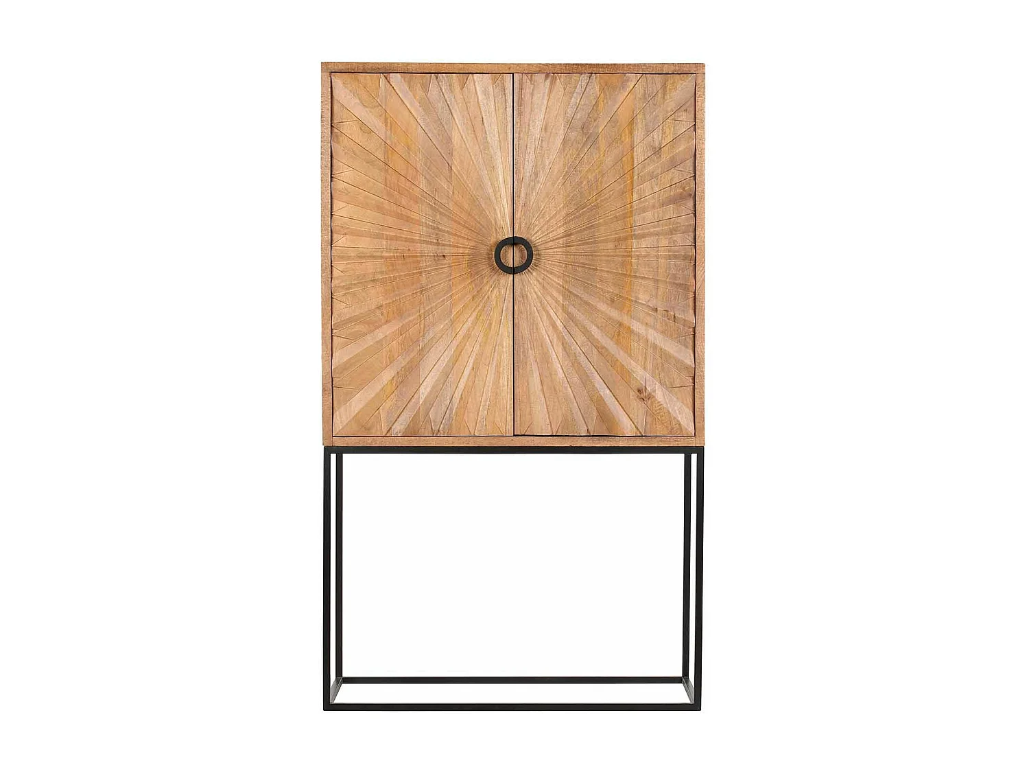 Buffet haut sculpté | Manguier Solaris