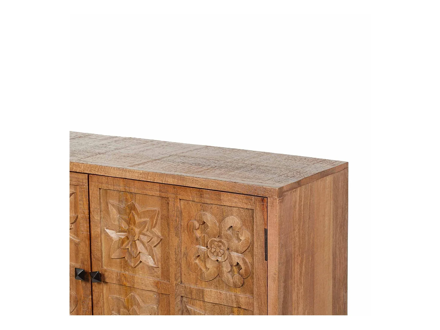 Buffet sculpté 2 portes | Manguier Sculture