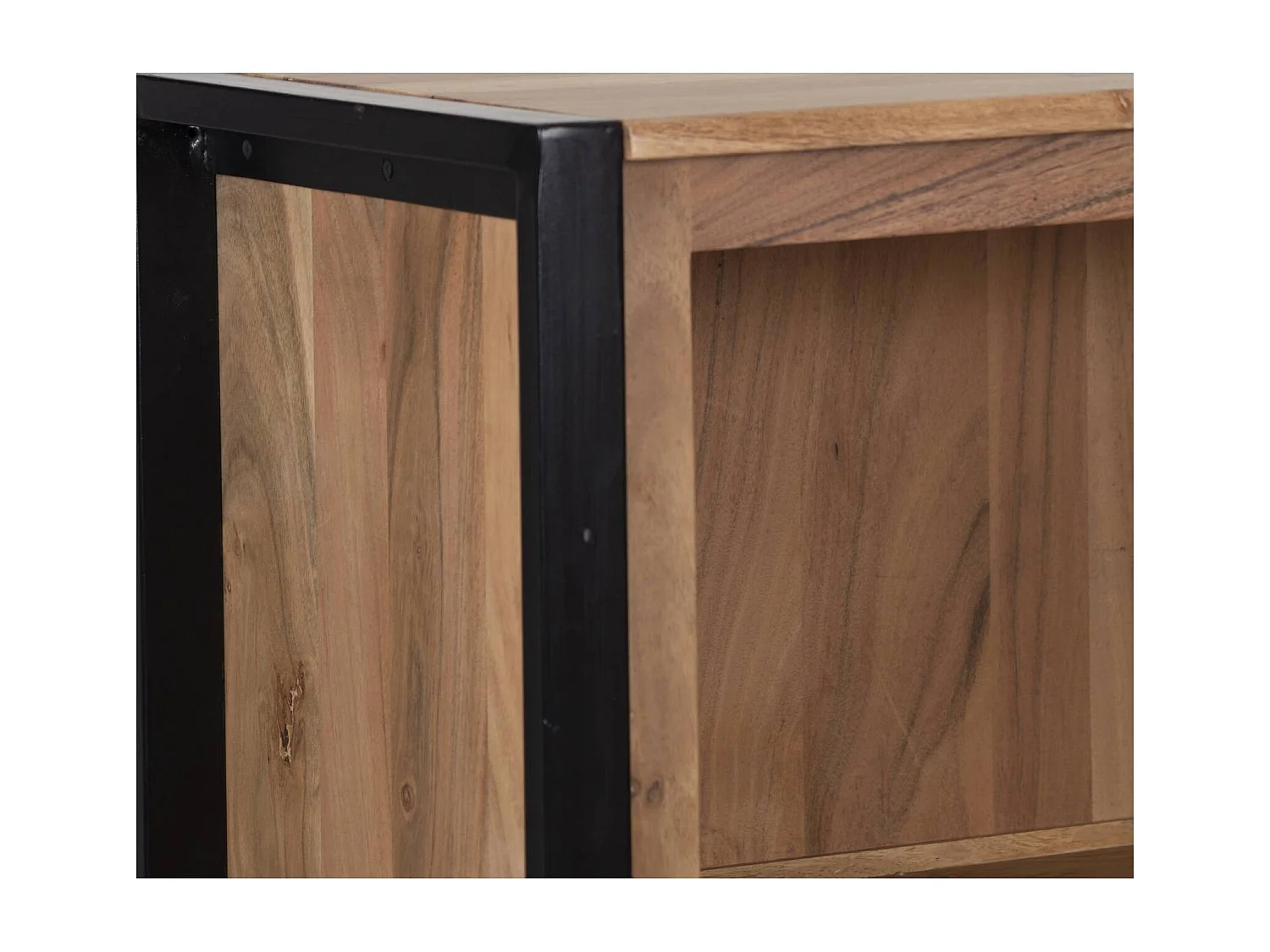 Buffet haut 2 portes 2 tiroirs | Acacia Bunting