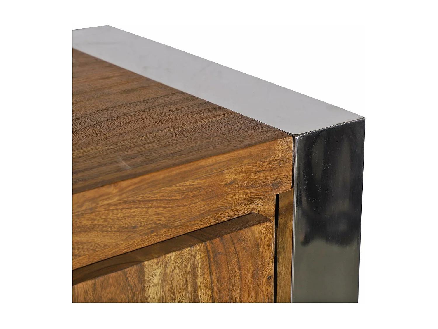 Buffet 2 portes 4 tiroirs PM | Acacia Stainless III