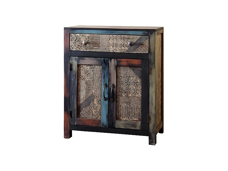 Buffet 2 portes 1 tiroir | Manguier Pushkar