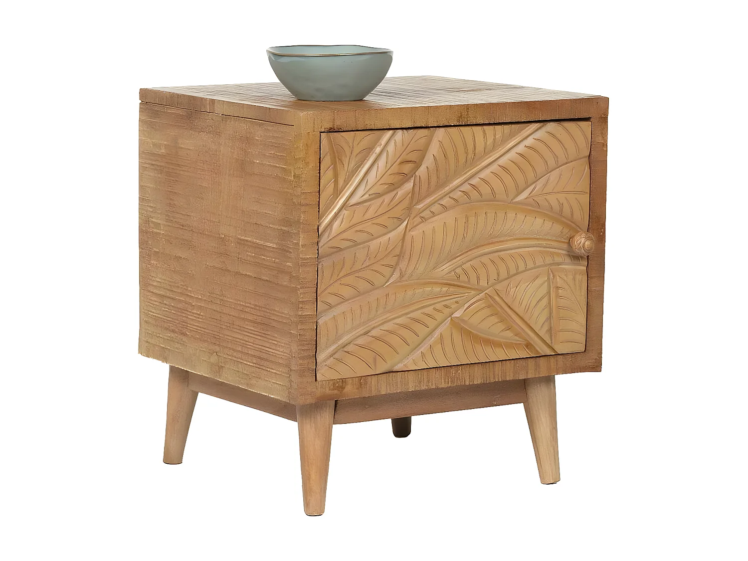 Chevet droit sculpté | Manguier Floria