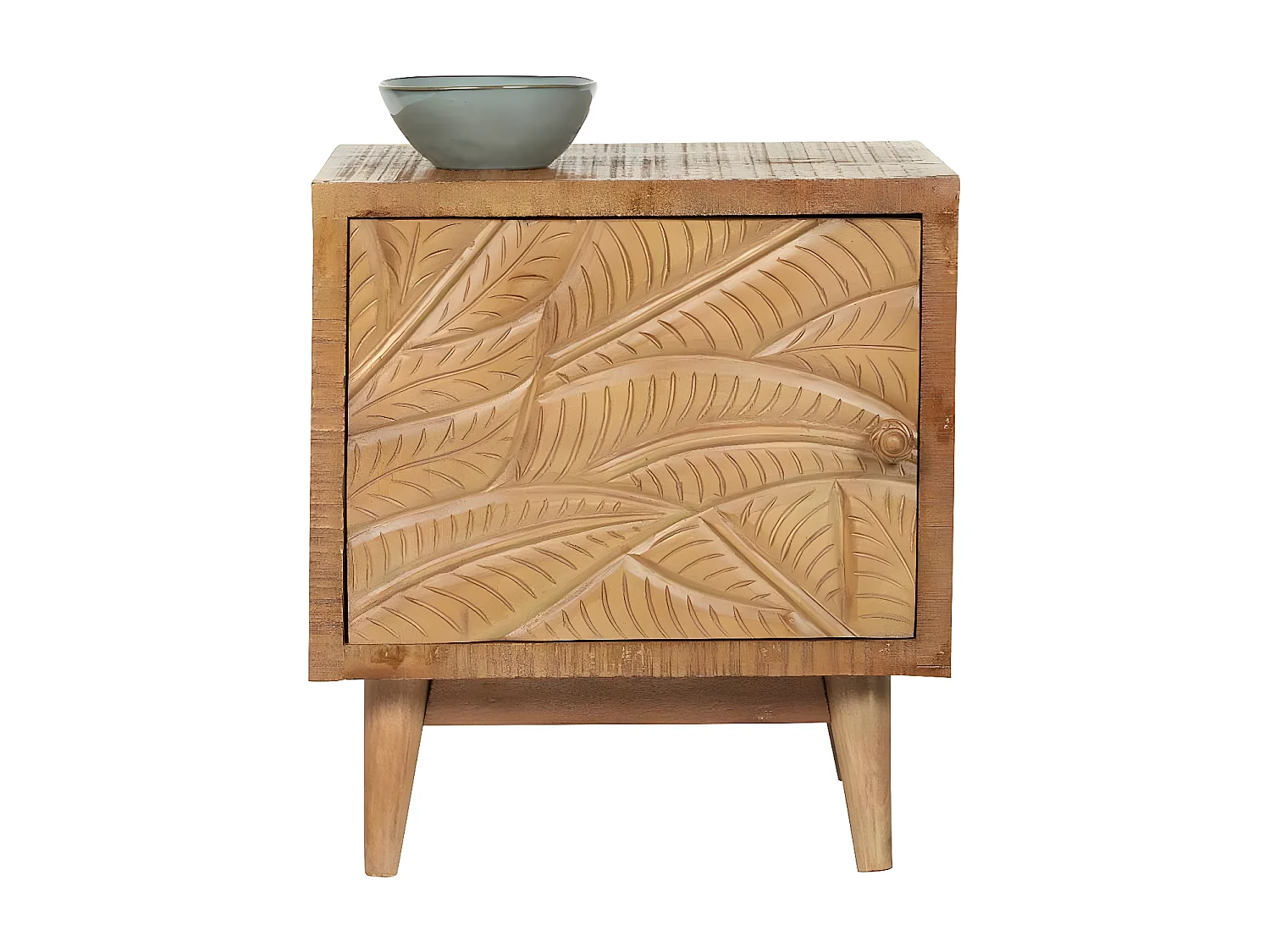 Chevet droit sculpté | Manguier Floria