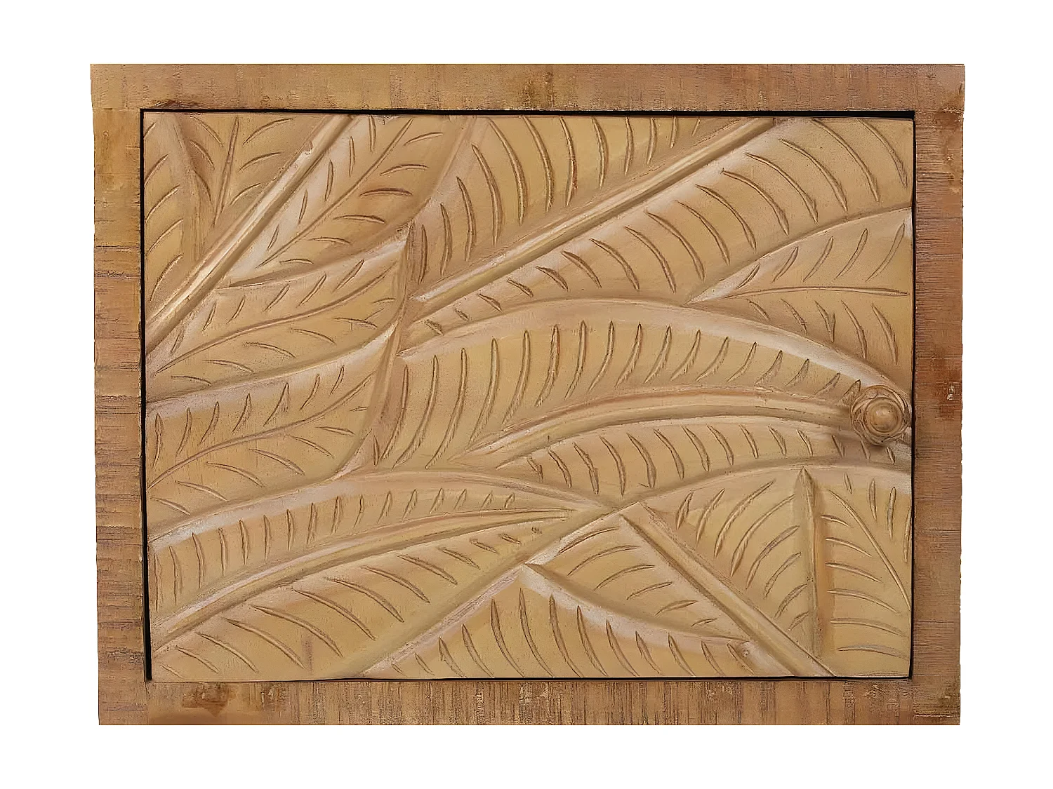 Chevet droit sculpté | Manguier Floria