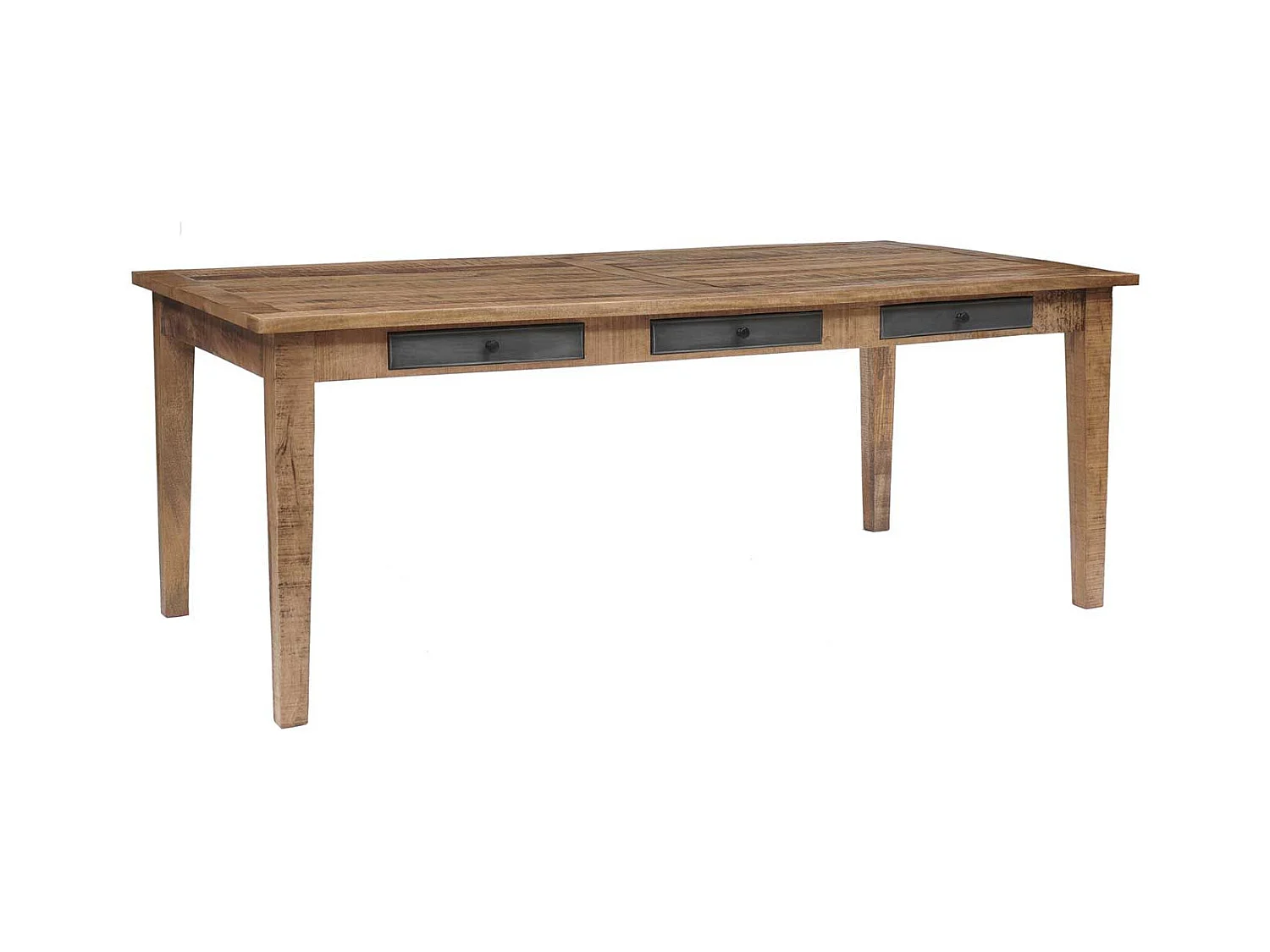 Table de repas 6 tiroirs | Manguier Farm II
