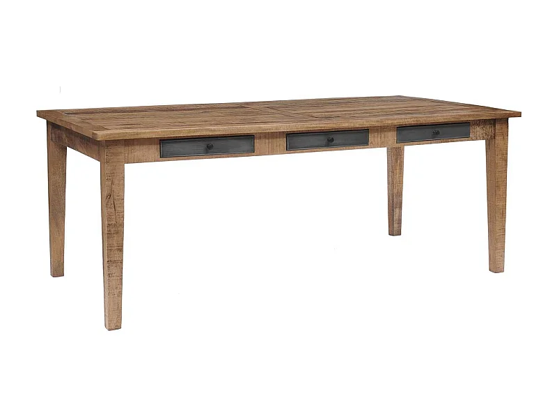 Table de repas 6 tiroirs | Manguier Farm II