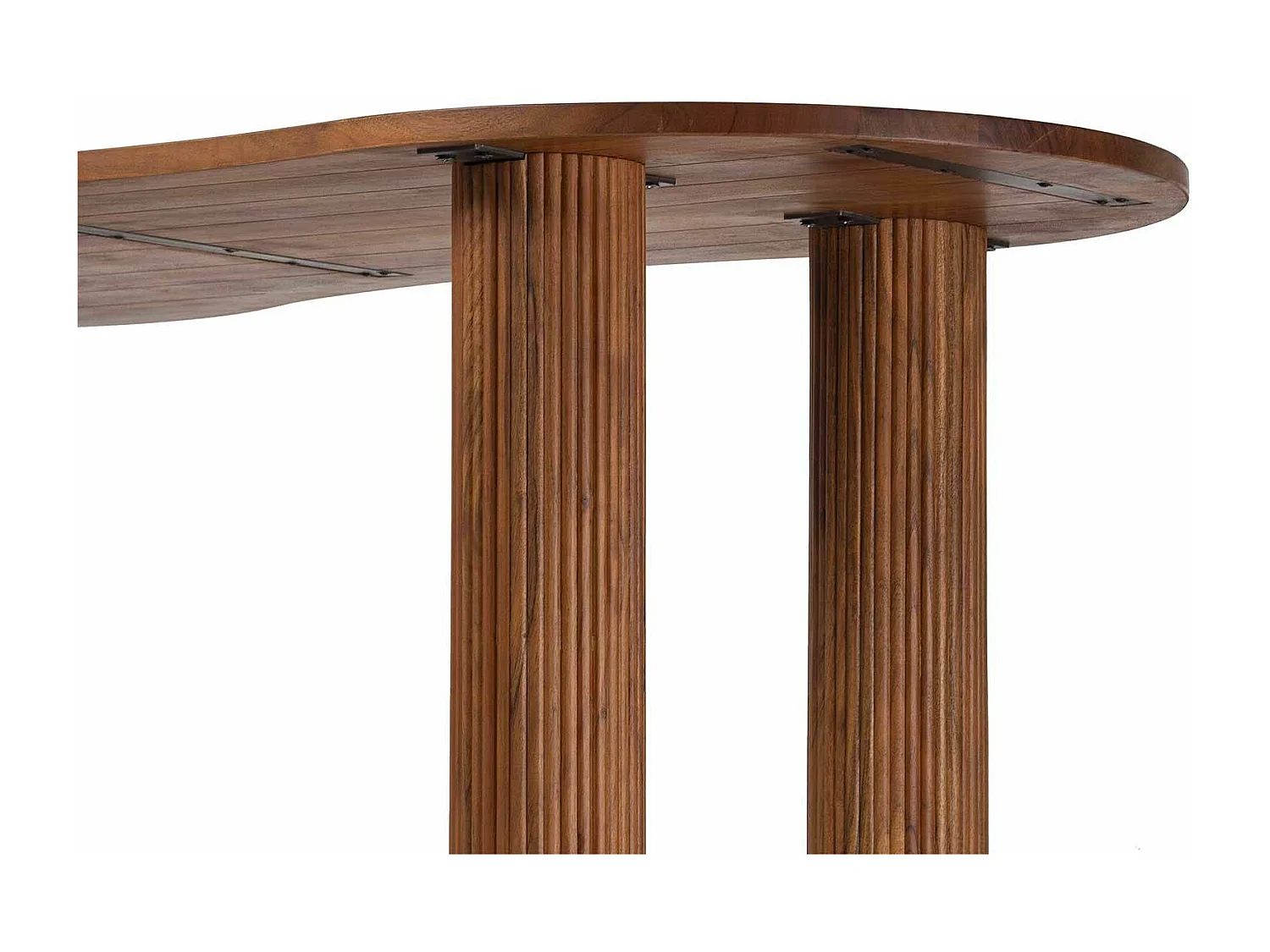 Table de repas ovale 3/4 pieds | Acacia Arad