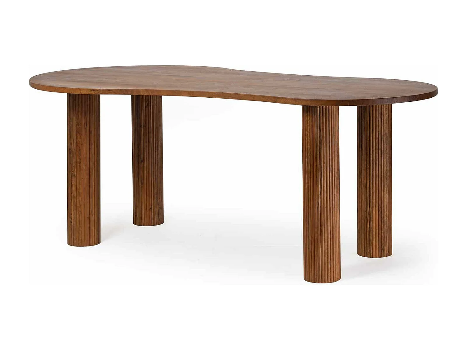 Table de repas ovale 3/4 pieds | Acacia Arad