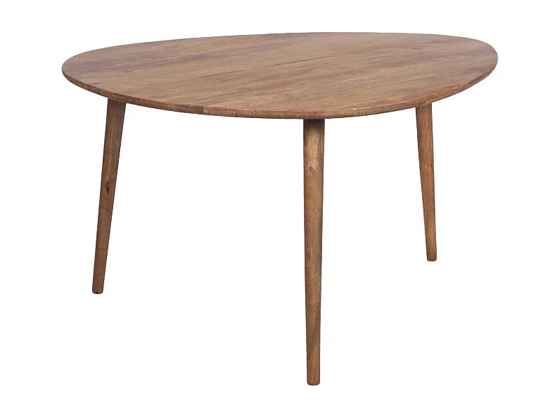 Table de repas losange en manguier massif