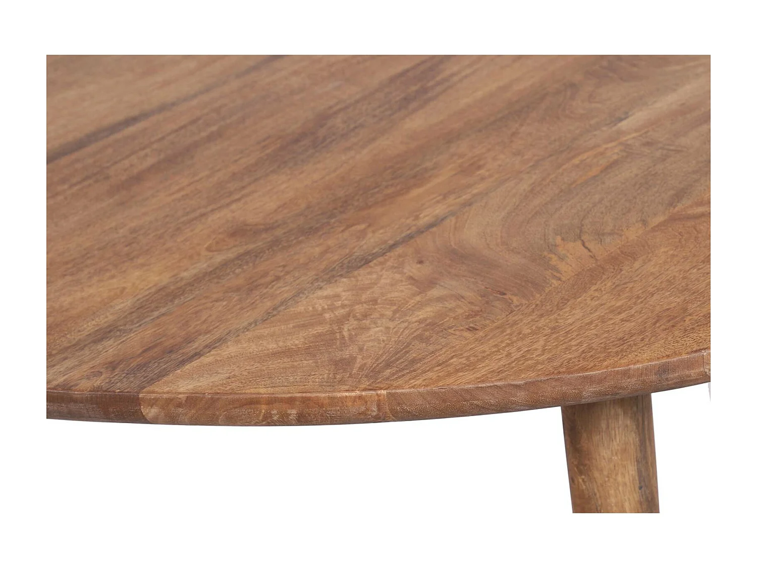 Table de repas losange en manguier massif